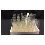 Box of Assorted flower vases