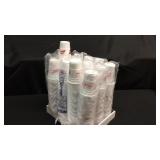 Box of plastic Budweiser 16 ounce cups