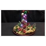 Seven Christmas centerpieces