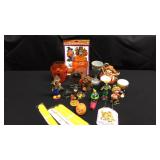 Box of fall and Halloween Decor