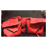 Insulated pizza carriers