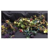 Assorted light grape garland