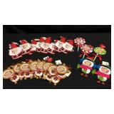 And assortment of felt ornament frames