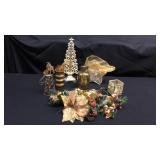 Miscellaneous Christmas gold Decor