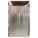 Lot of Corrugated Steel Decorative Siding