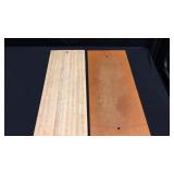 2 wood cutting block inserts
