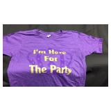 Box of men and women tank top shirts