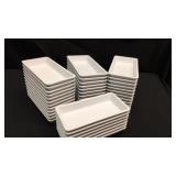 43 heavy plastic trays