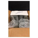 Box of plastic 16 ounce cups