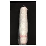 Box of plastic Budweiser cups and pinnacle vodka