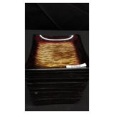 24 dessert/bread plate copper brown