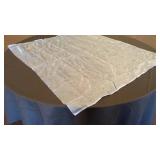 Box of Baby blue overlays lot of 14 and 7 runners