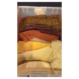 Assorted box of gold yellow autumn colors fluff