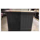 Plant divider on wheels.  22  x 56 x 45 tall