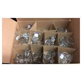 38 candle stick holders in box