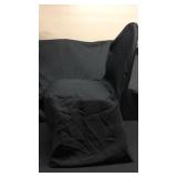 13  New black polyester lifetime chair covers