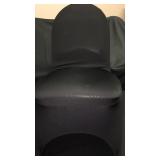 29 stretchy nylon black chair covers