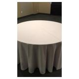 14 gray polyester tablecloth