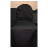 50 polyester lifetime chair covers black