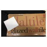 4. 1/4. X  4 1/4 white wall tile