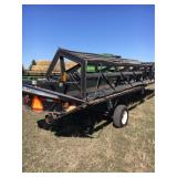 1998 MacDon 962 Draper Harvest Header; 36 ft,