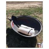 Auger Hopper & 2 Drop Spouts