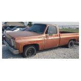 1978 Chevy C10 Pickup truck - brown
