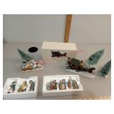 Heritage village accessories, a Christmas Carol,