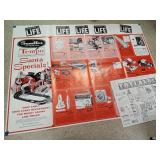 Gambles the friendly store advertisement posters
