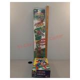 Lot of Power Rangers glider and Captain America
