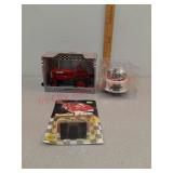 Lot of Ertl farm tractor Ertl Ornament and Nascar