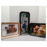 Coca-Cola metal tray wall decor