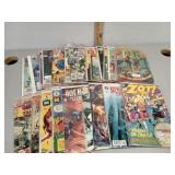 Marvel comics, DC comics, Charlton comics, Dark