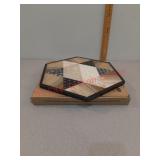 Chinese checkers board with box