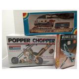 Popper Chopper model kit, the Casey Jones train