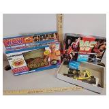 WWF Trivia Game & Kids WCW Belt