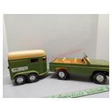 Nylint truck and horse trailer
