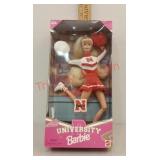 University of Nebraska Husker Barbie doll - New