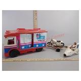 Evel Knievel Scramble Van, Motorcycle & Space