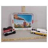 Coca-cola Cars & Tray