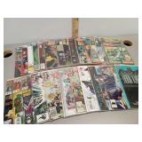 DC comics, Batman, Aquamarine, Marvel comics,