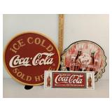 Coca-Cola wall decor, Soda Fountain wall art