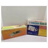 2 transistor radio kit science fair, convertible