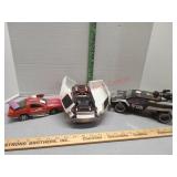 Mask van, race cars