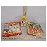 Space Puzzle,Picture Puzzle & Disney Dominos