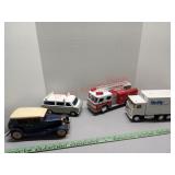 Nylint Corp thrifty truck rental, Tonka fire