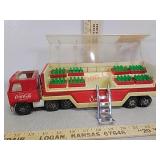 Coca-cola Semi with Bottles & Cart