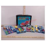 Car Case with Hit Wheels, Matchbox & More cars