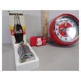 Coca-cola Bottle Radio, Camera & Clock