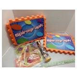 Spirograph with pieces, horse play animals